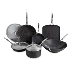 Basalt 9 Piece Complete Cookware Set