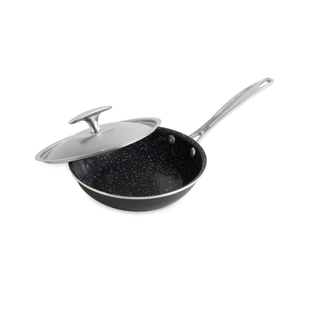 Basalt 2 Piece 8 Inch Sauté Skillet with Lid View 1