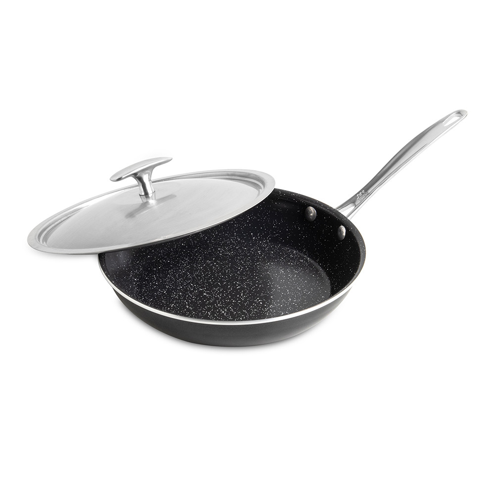 Basalt 2 Piece 10 Inch Saute Skillet with Lid View 1