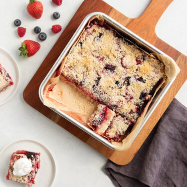 Visit Gluten Free Mixed Berry Pie Bars Recipe