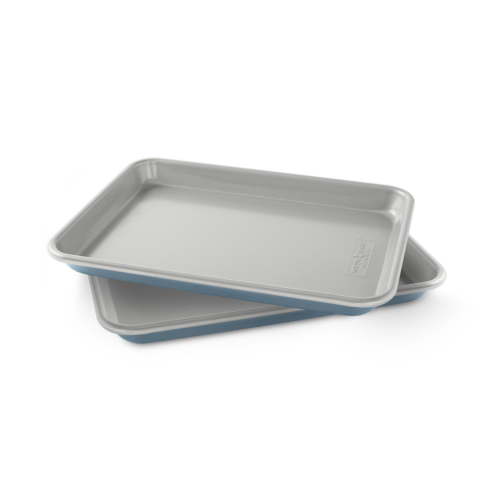 Brilliant Bakeware Set of 2 Nonstick Quarter Sheet Pans View 2