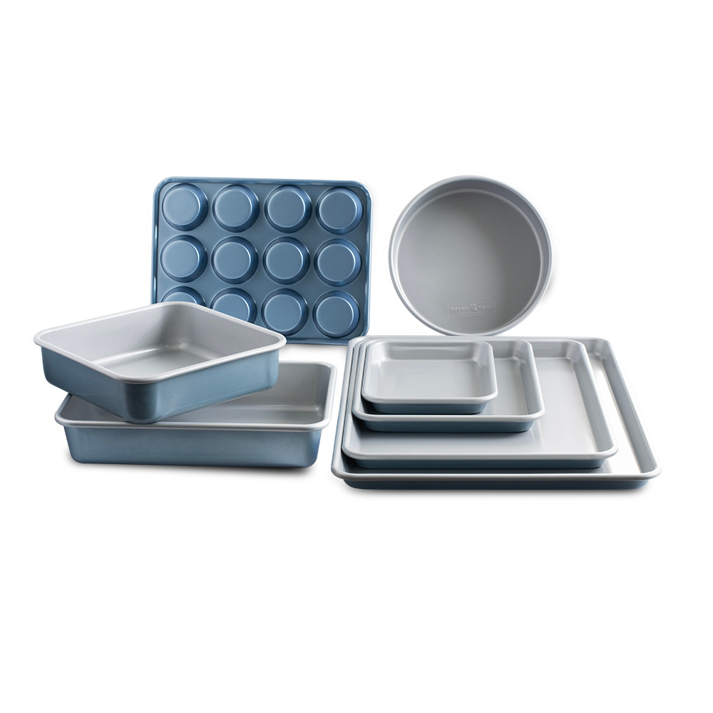 Brilliant Bakeware 8-Piece Nonstick Pan Set View 1
