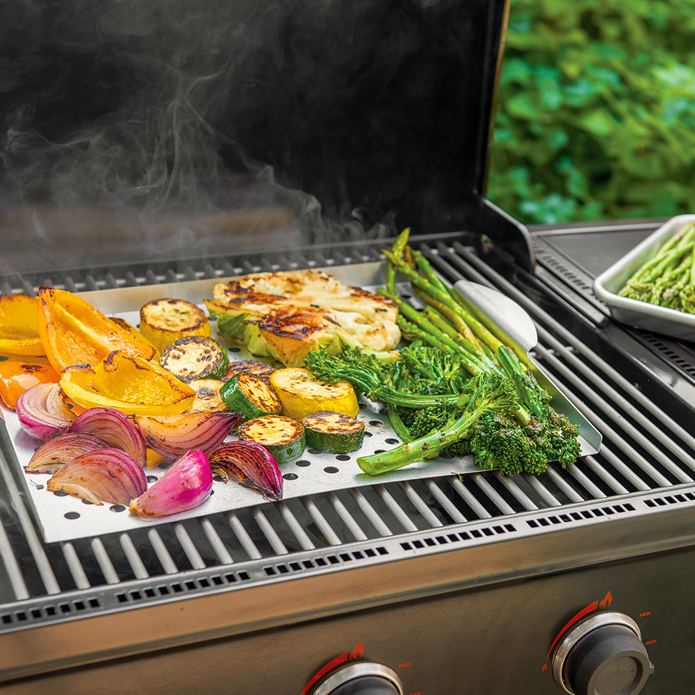Perforated Grill Topper View 2