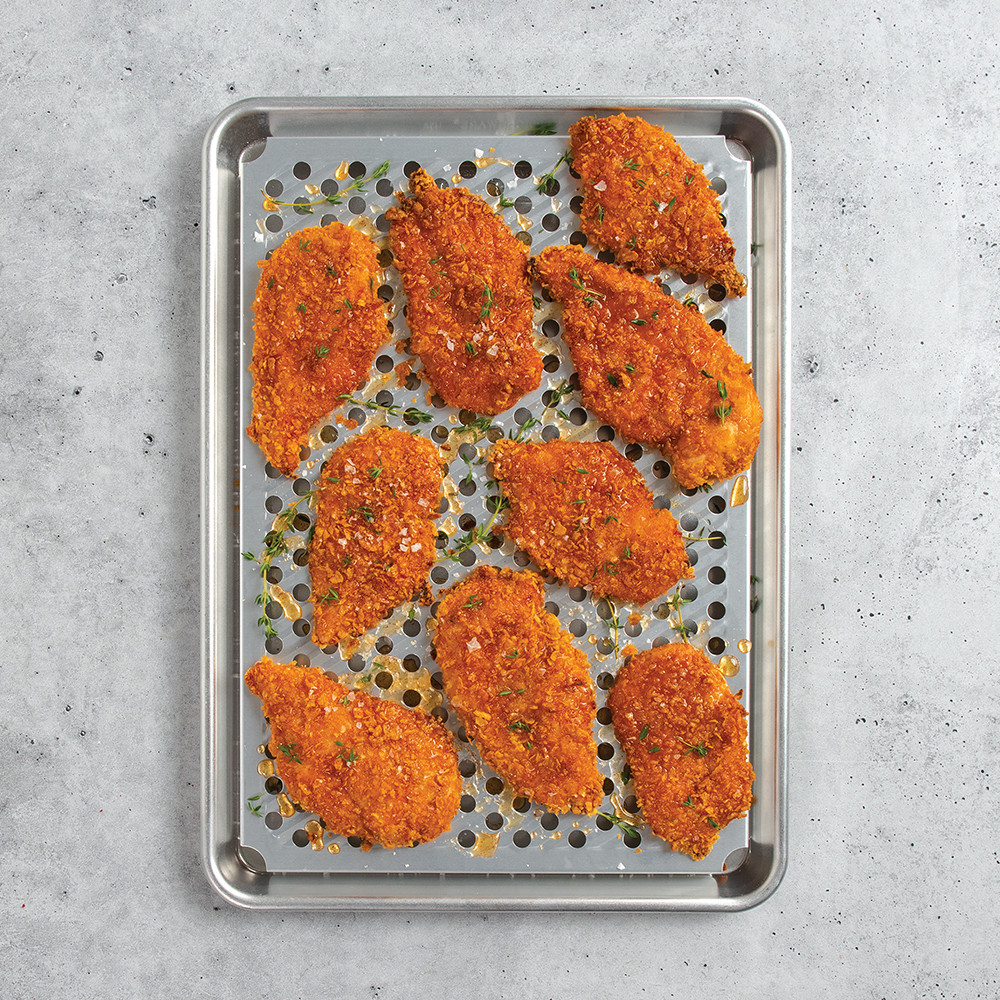 Naturals® Half Sheet with Multi-Purpose Oven & Cooling Rack View 2
