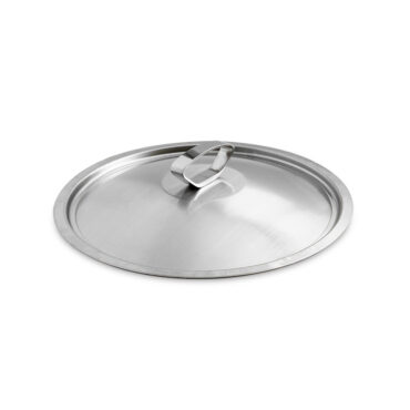 Nordic Ware Verde 10-inch aluminum lid with green non-stick coating, circular with raised center handle