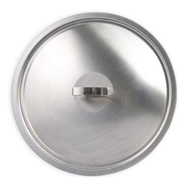 Nordic Ware Verde 12-inch aluminum lid with green ceramic nonstick coating, round with metal handle