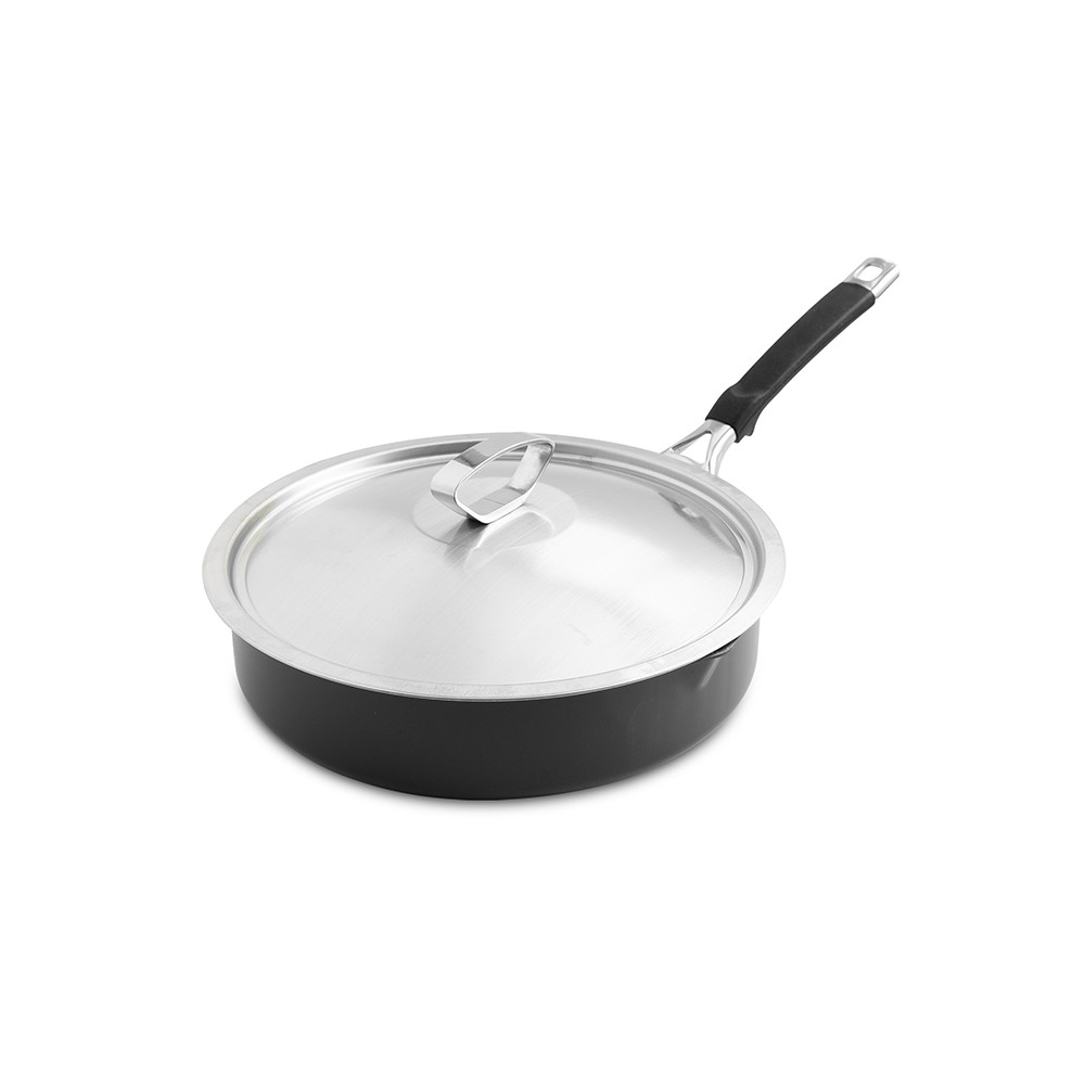 Verde 10 Inch Ceramic Nonstick Skillet and Lid View 1
