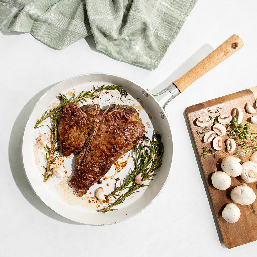 Cardamom™ Ceramic Nonstick 12 Inch Skillet View 2