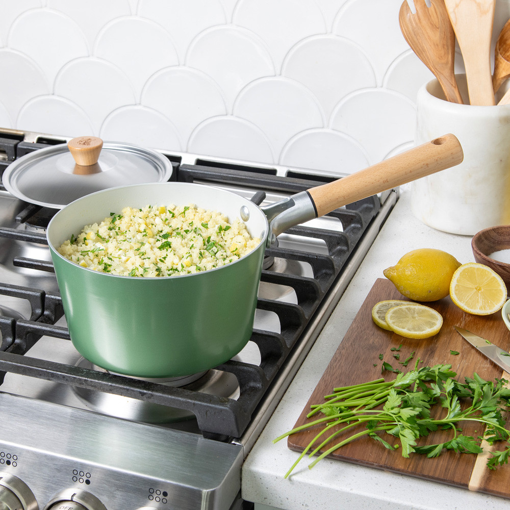 Cardamom™ 3 Qt. Saucepan with Lid View 2