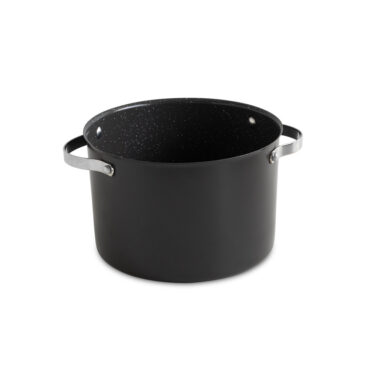Nordic Ware Verde 8-quart stock pot with lid, green ceramic non-stick coating, stainless steel handles