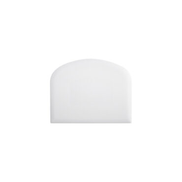 Stainless steel bench scraper with straight edge and rounded handle from Nordic Ware sourdough baking kit