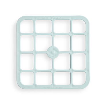 Nordic Ware Brownie Buddy Cutter, black plastic grid tool with square cutting pattern for uniform brownies