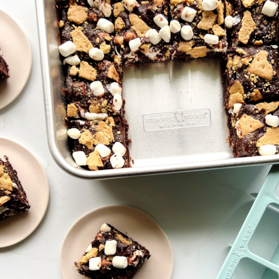 Visit Sarah Kieffer's S’mores Brownies Recipe