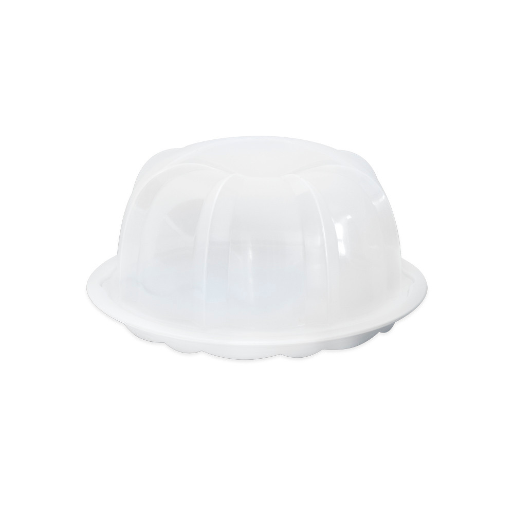 Translucent Bundt® Cake Keeper - White View 1