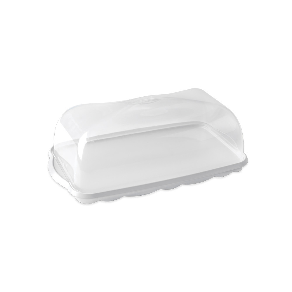 Loaf Cake Keeper - White View 1
