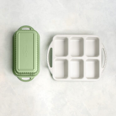 cardamom bakeware loaf and mini loaf pans