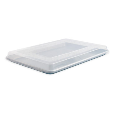 brilliant big sheet with lid on white background