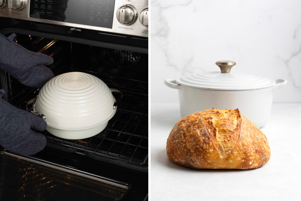 Dutch Oven vs. Sourdough Bread Baker