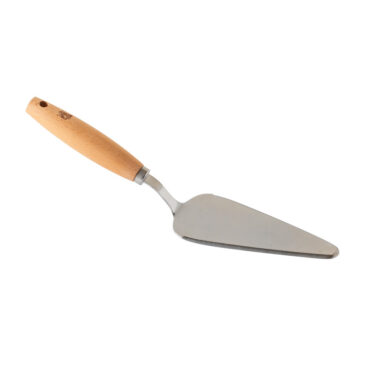 nordic ware cake server with wooden handle