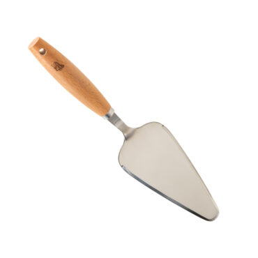 nordic ware cake server with wooden handle